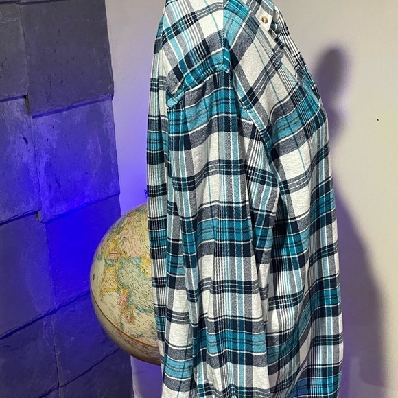 Boca Plaid flannel shirt - Picture 3 of 5